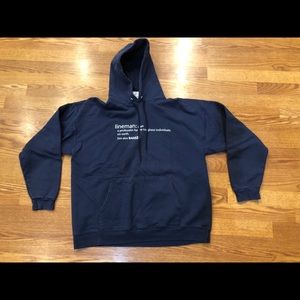 Ultimate Hanes “lineman” hooded sweatshirt
